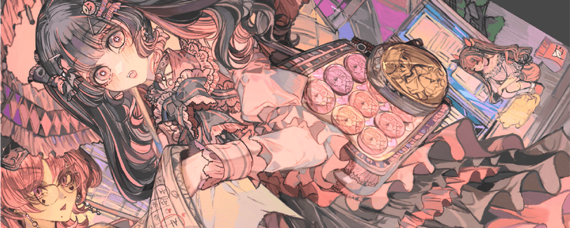 Comifuro 22 key art by @ichigowarano